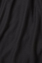 Close-up of black fabric with folds
