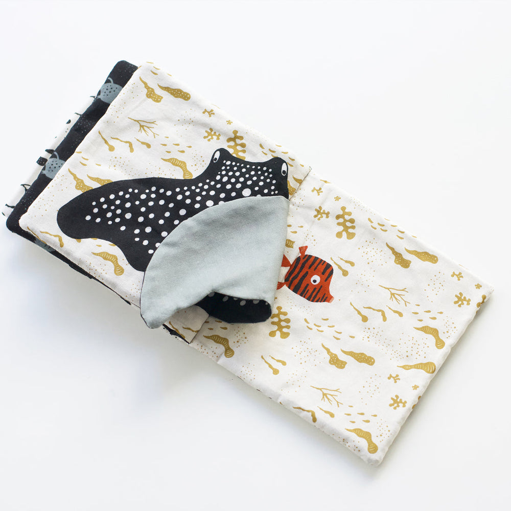 Wee Gallery Cloth Book: Peekaboo Forest – Pacifier Kids Boutique