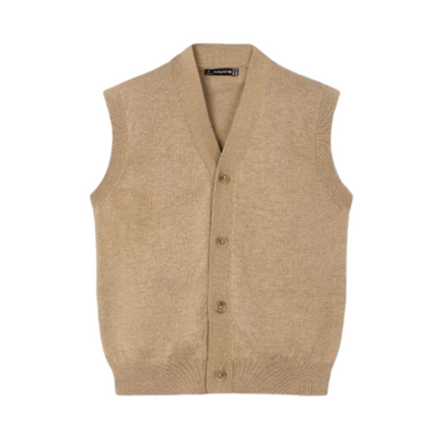 Knit Vest - Toffee by Mayoral