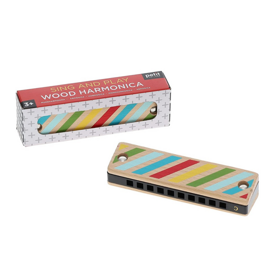 Sing and Play Wood Harmonica by Petit Collage