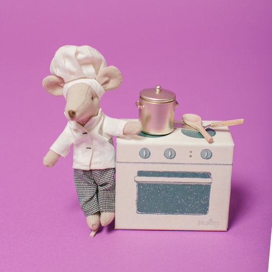 Soup’s On! Chef Mouse Bundle by Maileg