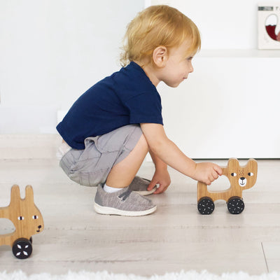 Push Toy - Bear by Wee Gallery