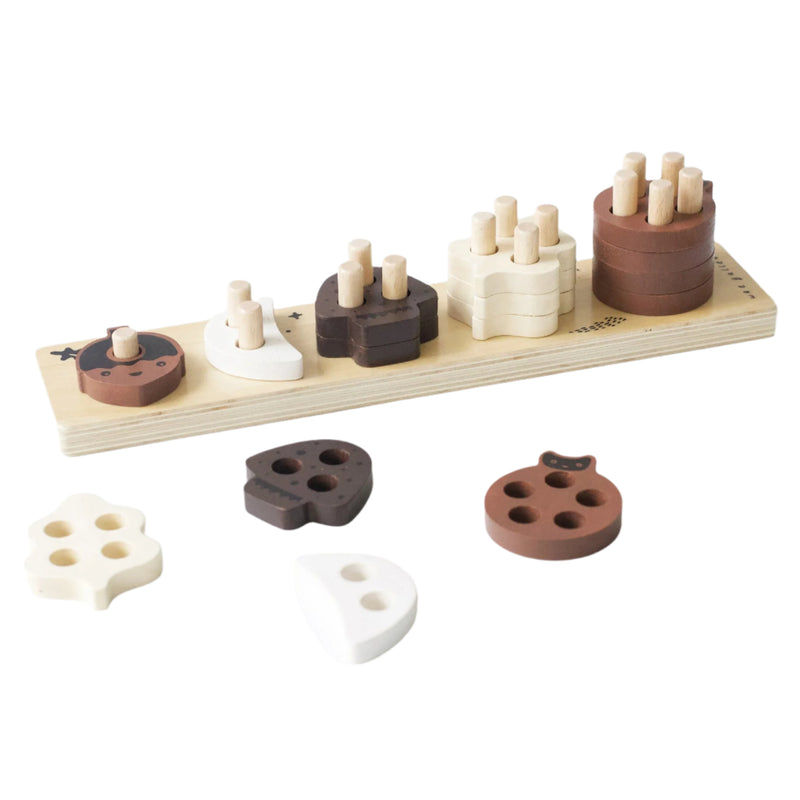Count and Stack Toy by Wee Gallery