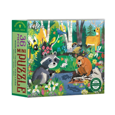 36 Piece Wild Habitats Mini Puzzle by Eeboo