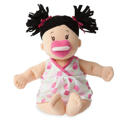 Baby Stella Doll - Peach with Black Hair by Manhattan Toy