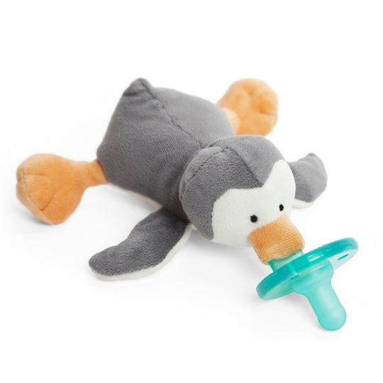 Wubbanub Animal Pacifier - Grey Penguin
