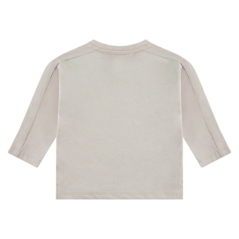 Baby Long Sleeve Camping Tee - Bone by Babyface