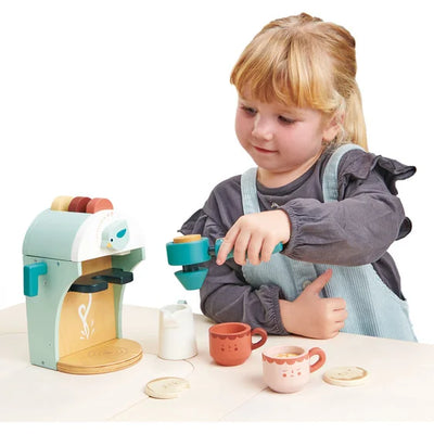 Babyccino Maker Wooden Toy Set by Tender Leaf Toys