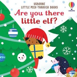 Are You There Little Elf? - Board Book Books Usborne Books   