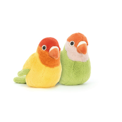 A Pair of Lovely Lovebirds - 5 Inch by Jellycat Toys Jellycat   