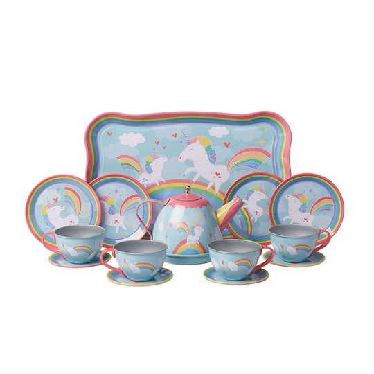 Unicorn Tin Tea Set by Schylling