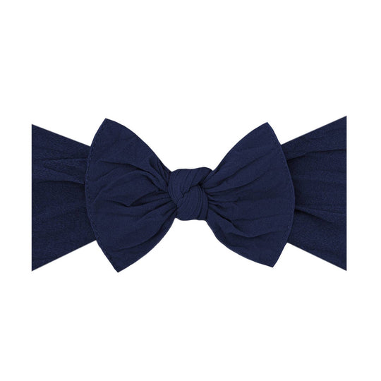 Knot Headband - Navy by Baby Bling