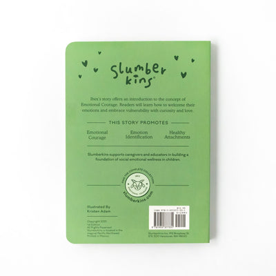 Slate Ibex Snuggler - Emotional Courage by Slumberkins Books Slumberkins   