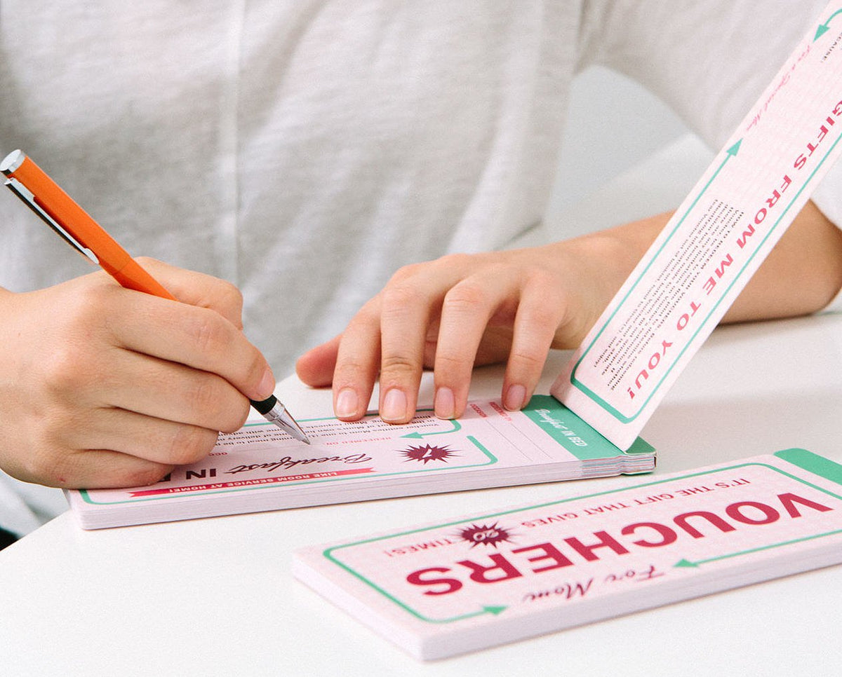 Vouchers for Mom by Knock Knock Paper Goods + Party Supplies Knock Knock   