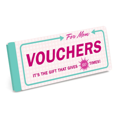 Vouchers for Mom by Knock Knock Paper Goods + Party Supplies Knock Knock   