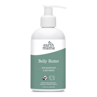 Organic Belly Butter 8 oz by Earth Mama Organics Bath + Potty Earth Mama Organics   