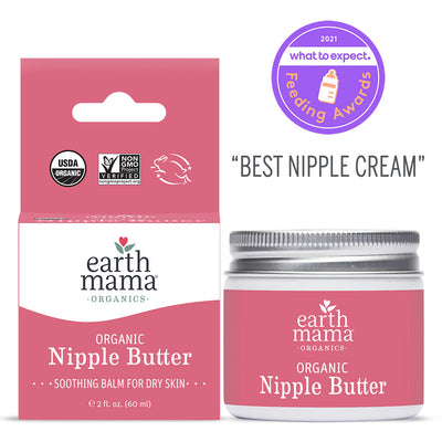 Organic Nipple Butter 2 oz by Earth Mama Organics Nursing + Feeding Earth Mama Organics   