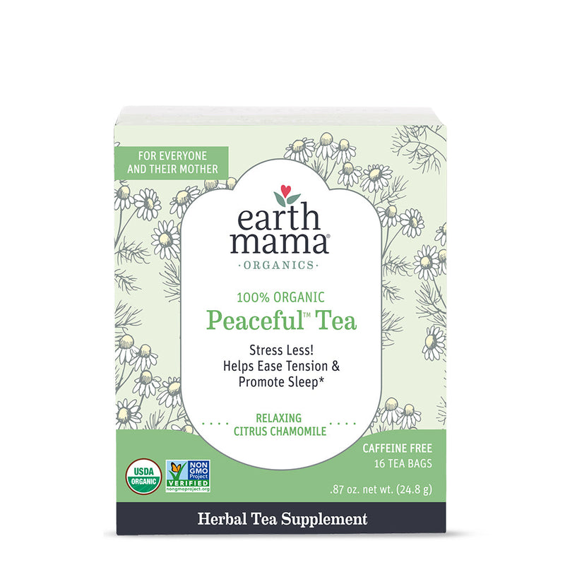 Organic Peaceful Tea by Earth Mama Organics Nursing + Feeding Earth Mama Organics   