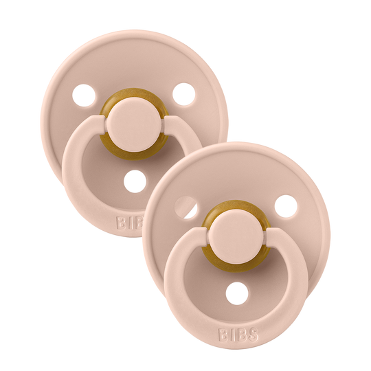 Bibs De Lux Pacifier 2PK - Blush