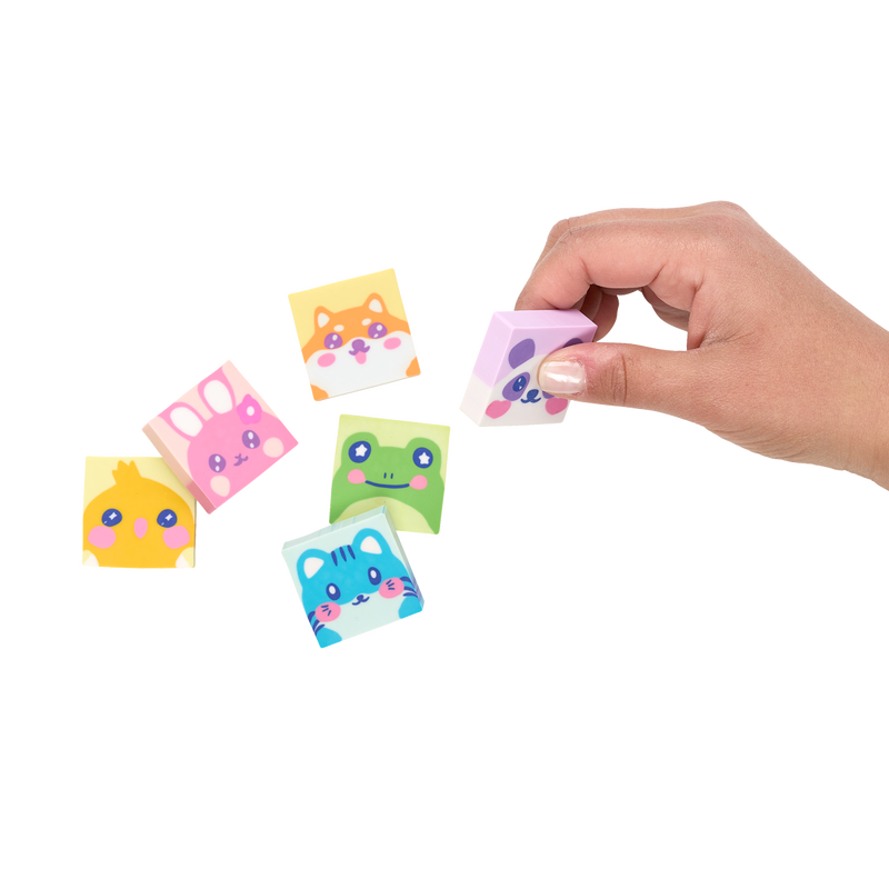 Hey Critters! Scented Erasers - Set of 6 by OOLY Toys OOLY   