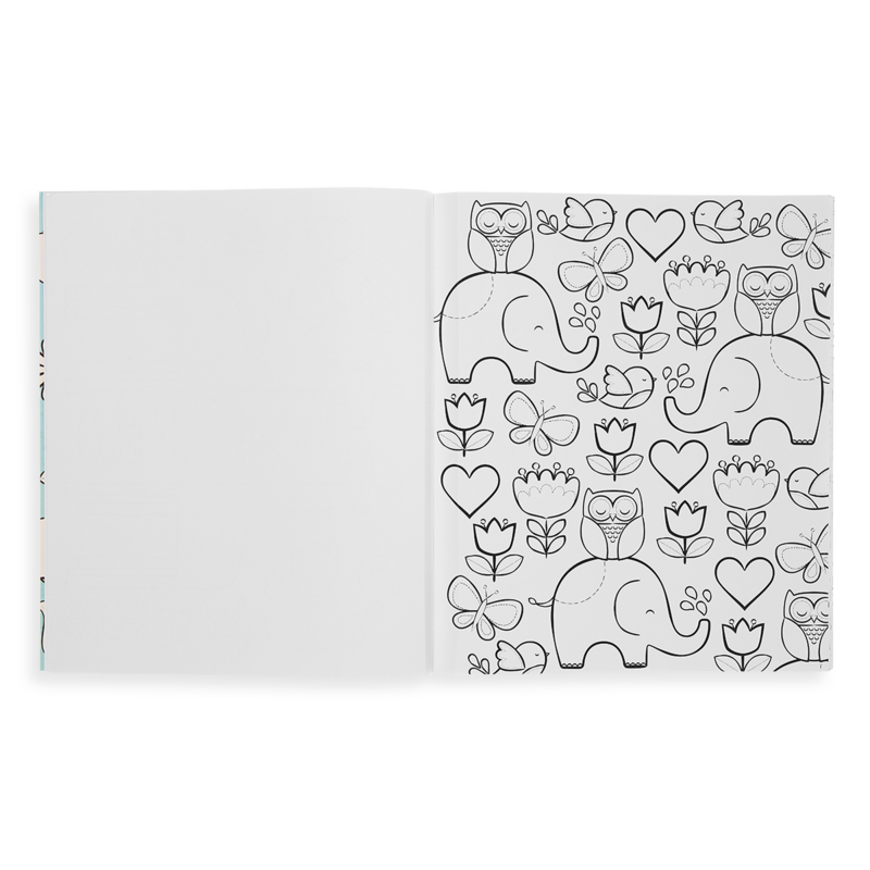 Color-in Book - Cozy Little Critters by OOLY Toys OOLY   