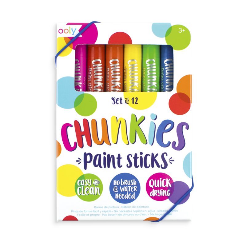 Chunkies Paint Sticks - Set of 12 by OOLY Toys OOLY   