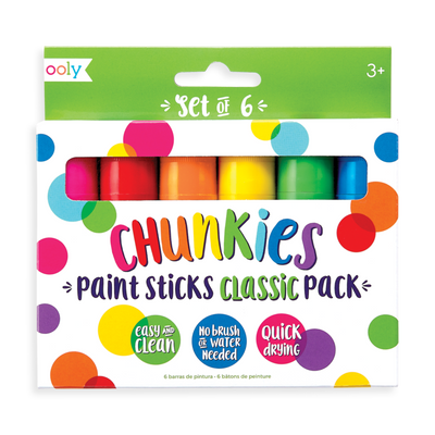 Chunkies Paint Sticks - Set of 6 by OOLY Toys OOLY   