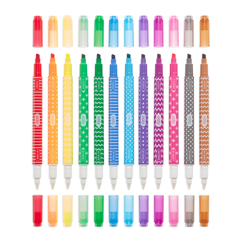 Make No Mistake Markers - Set of 12 Toys OOLY   