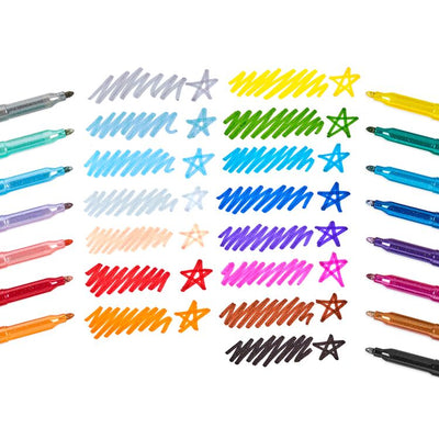 Rainbow Sparkle Glitter Markers by OOLY Toys OOLY   