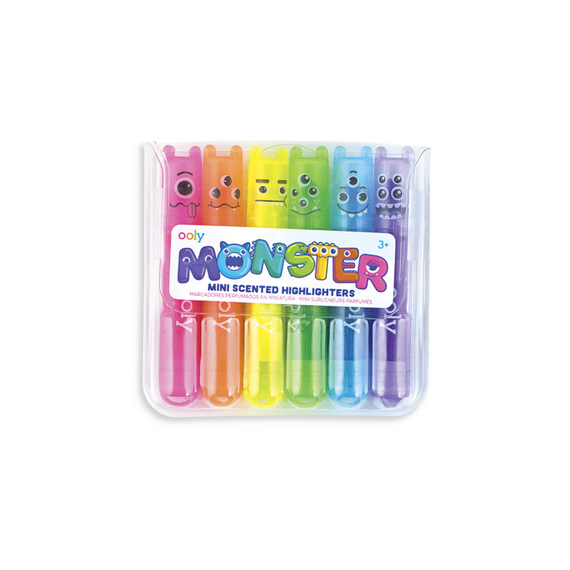 Mini Monster Scented Highlighter Markers by OOLY Toys OOLY   