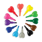 Heart to Heart Stacking Crayons by OOLY Toys OOLY   