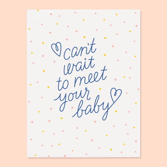 Meet Your Baby Card by The Good Twin
