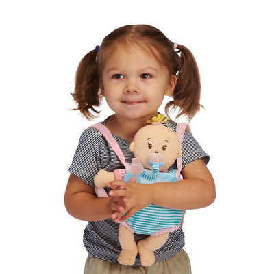 Wee Baby Stella Doll - Peach with Blond Hair by Manhattan Toy Toys Manhattan Toy   