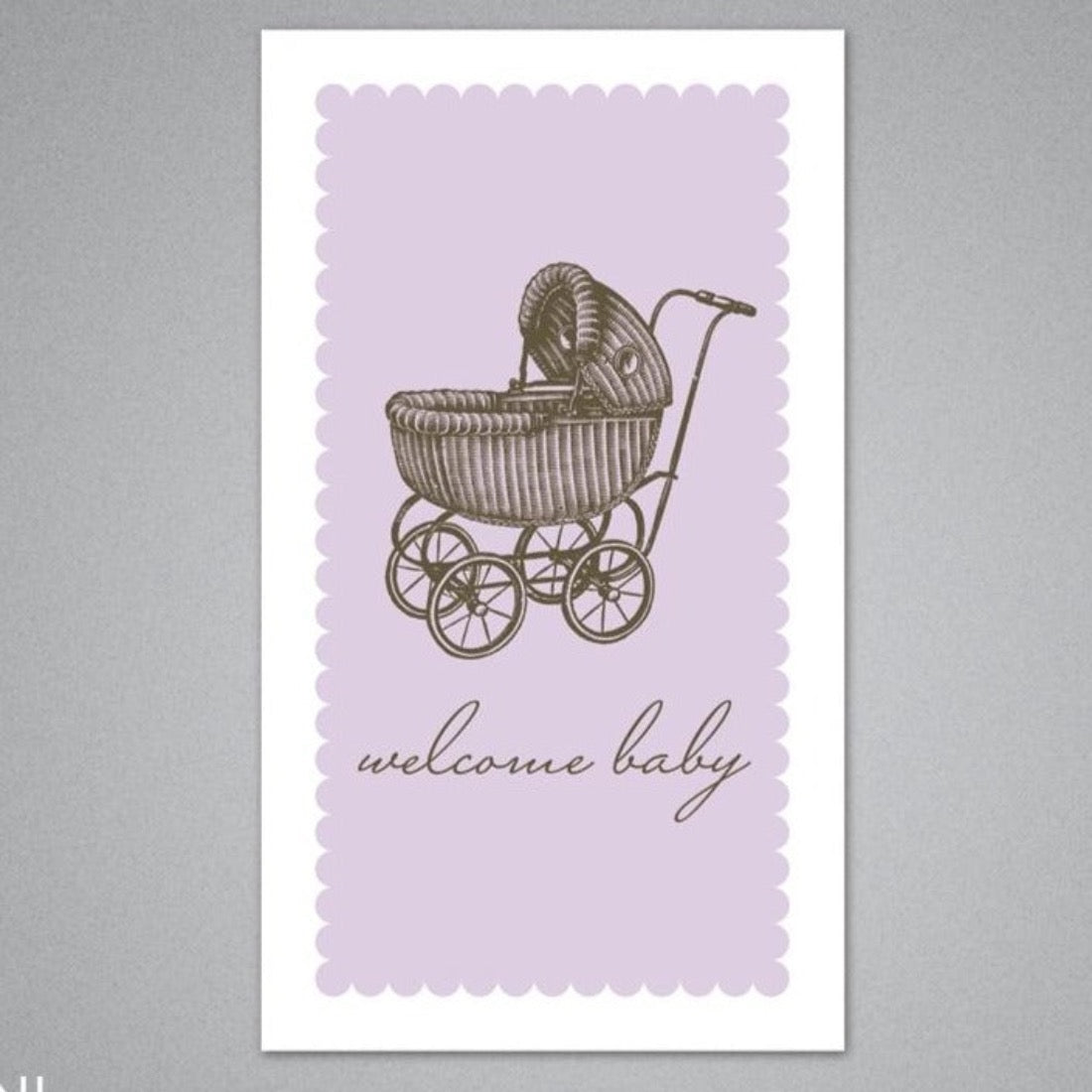 Welcome Baby Enclosure Card by Breathless Paper Co. Paper Goods + Party Supplies Breathless Paper Co.   