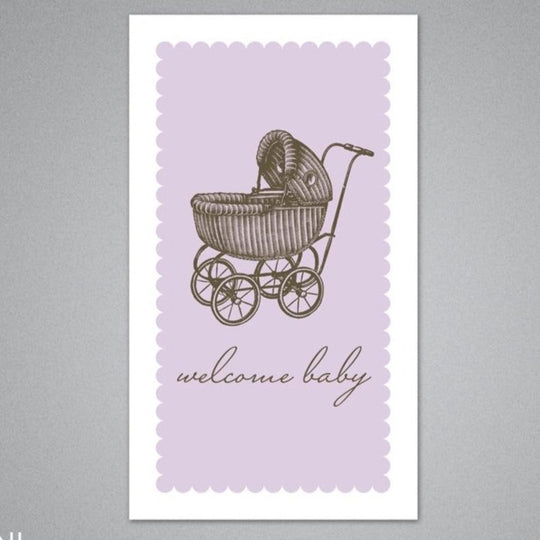 Welcome Baby Enclosure Card by Breathless Paper Co.