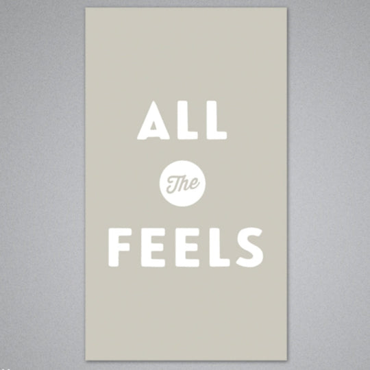 All the Feels Enclosure Card by Breathless Paper Co.