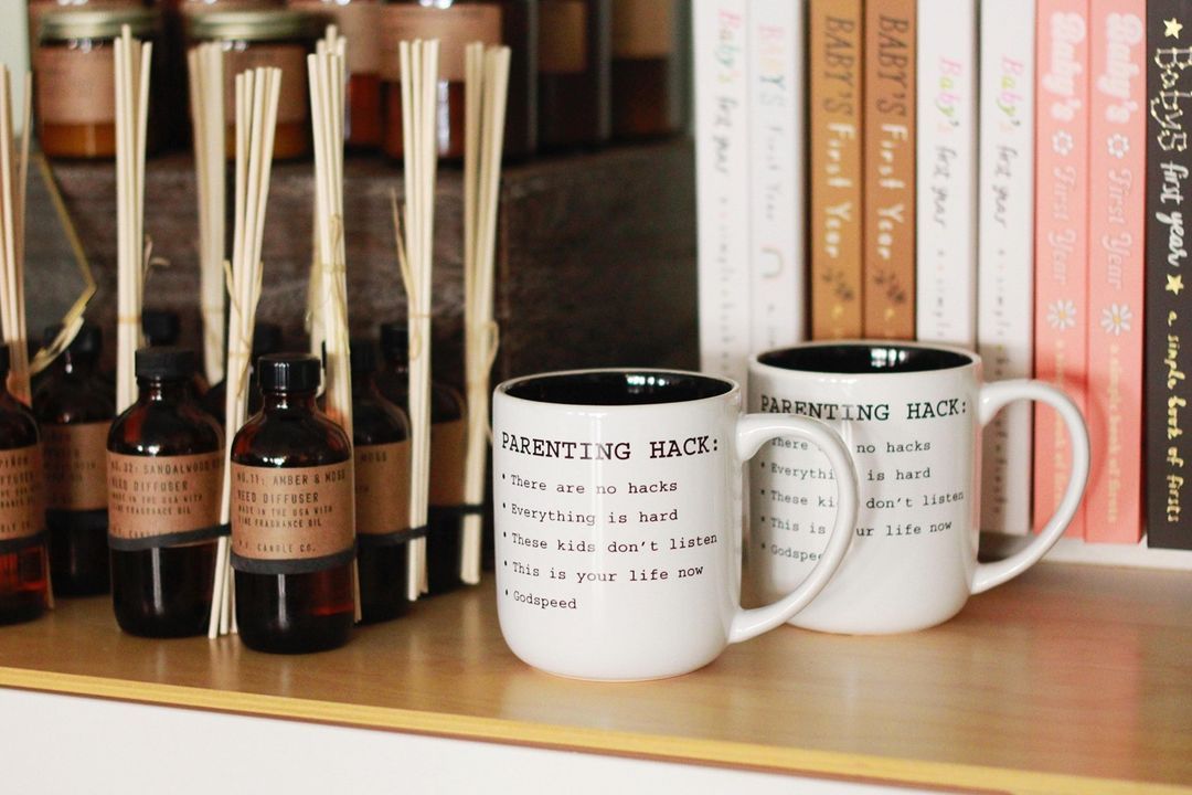 Parenting Hack Mug by Lenny Mud Nursing + Feeding Lenny Mud   