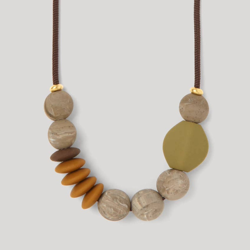 Saddle Signature Teething Necklace by January Moon Accessories January Moon   