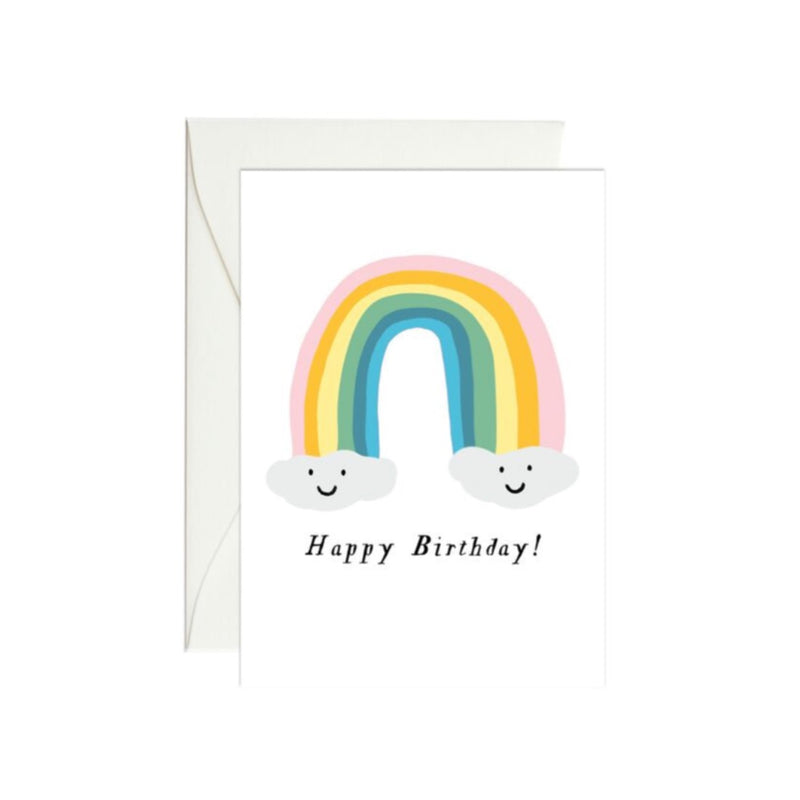 Birthday Rainbow Enclosure Card by Paula & Waffle Paper Goods + Party Supplies Paula & Waffle   
