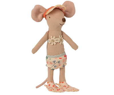 Beach Mouse - Big Sister in Cabin by Maileg Toys Maileg   