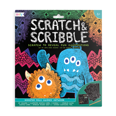 Scratch & Scribble - Monster Pals by OOLY Toys OOLY   