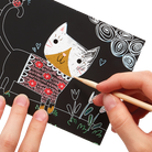 Mini Scratch & Scribble - Cutie Cats by OOLY Toys OOLY   