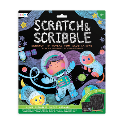 Scratch & Scribble - Outer Space Explorers by OOLY Toys OOLY   