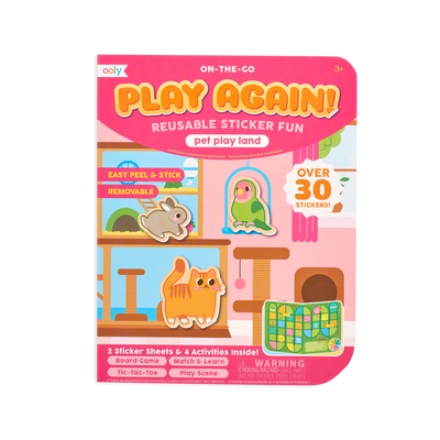 Play Again! Mini On-The-Go Activity Kit by Ooly Toys OOLY Pet Play Land  