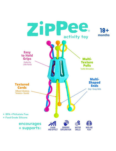 Zippee Sensory Development Toy by Mobi Games Toys Mobi Games   