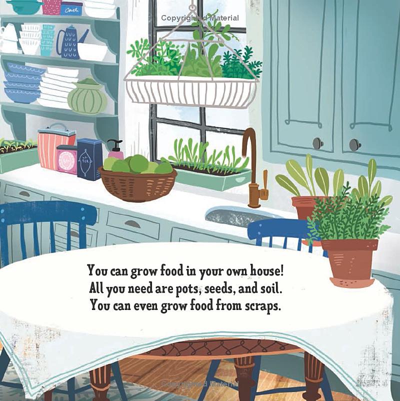 My First Book of Growing Food - Board Book