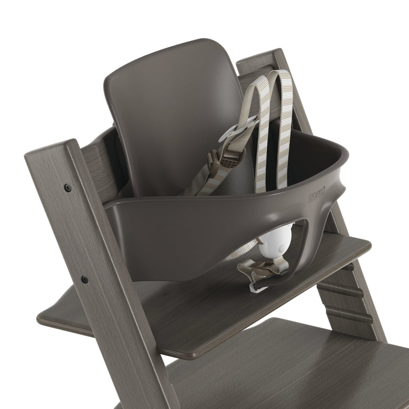 Tripp Trapp Baby Set with Harness and Extended Glider by Stokke Furniture Stokke Hazy Grey  