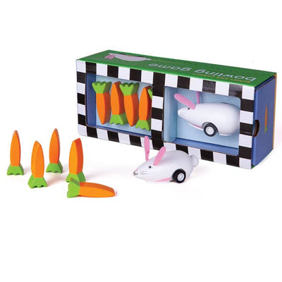 Bunny & Carrot Bowling Game Toys Jack Rabbit Creations   
