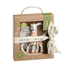 So Pure Sophie Teether With Ring Handles - Vanilla by Vulli Toys Vulli   