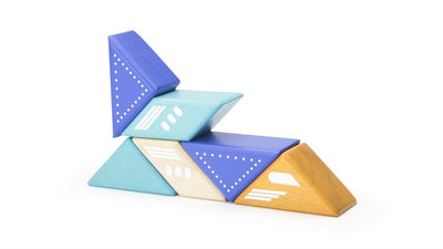 Magnetic Block Set - Plane Travel Pal by Tegu Toys Tegu   